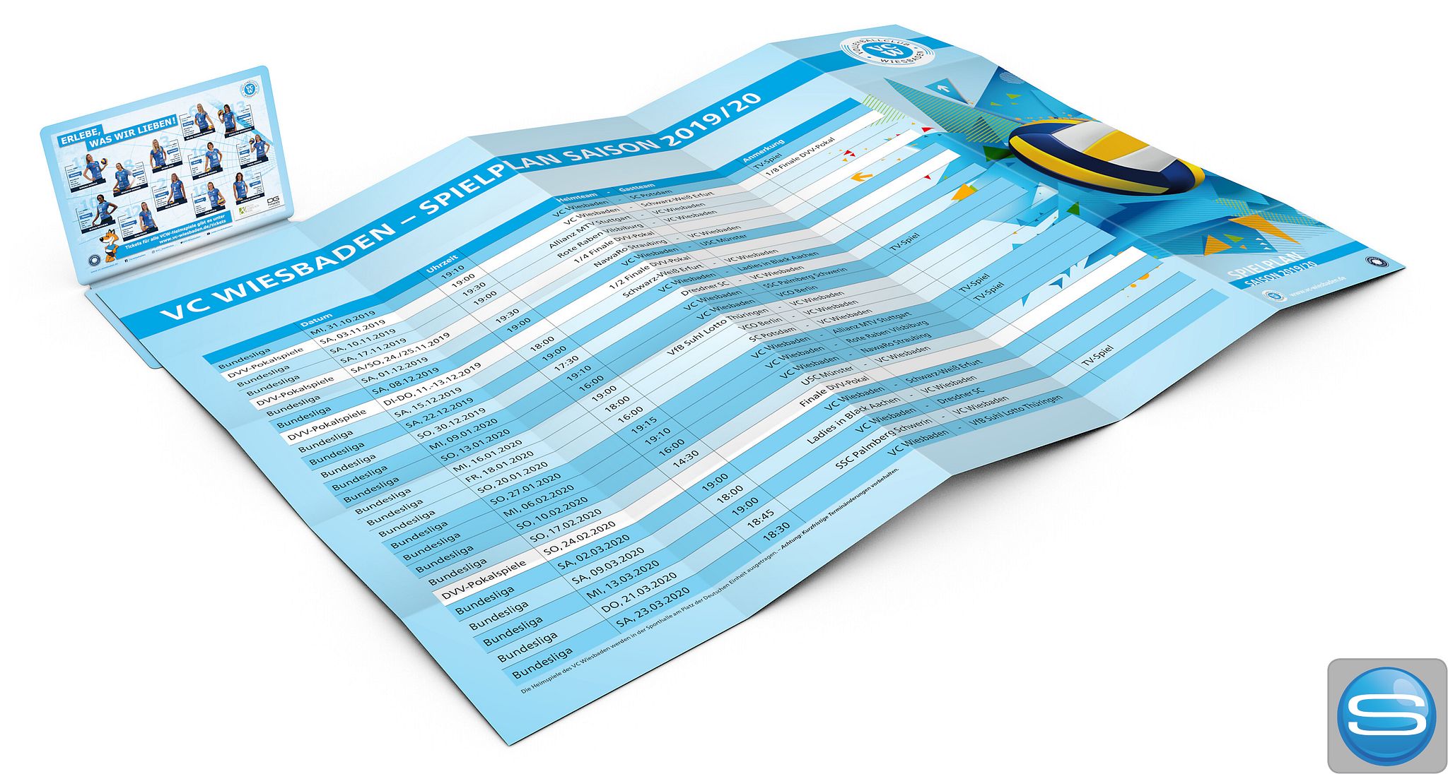 Faltplan Concept-Card Large als Werbeartikel mit individueller Bedruckung
