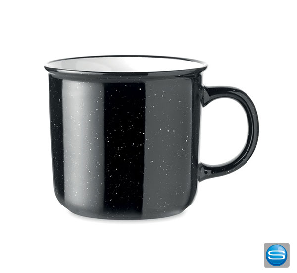 keramik-tasse Keramik Becher Vintage mit Ihrem Firmenlogo