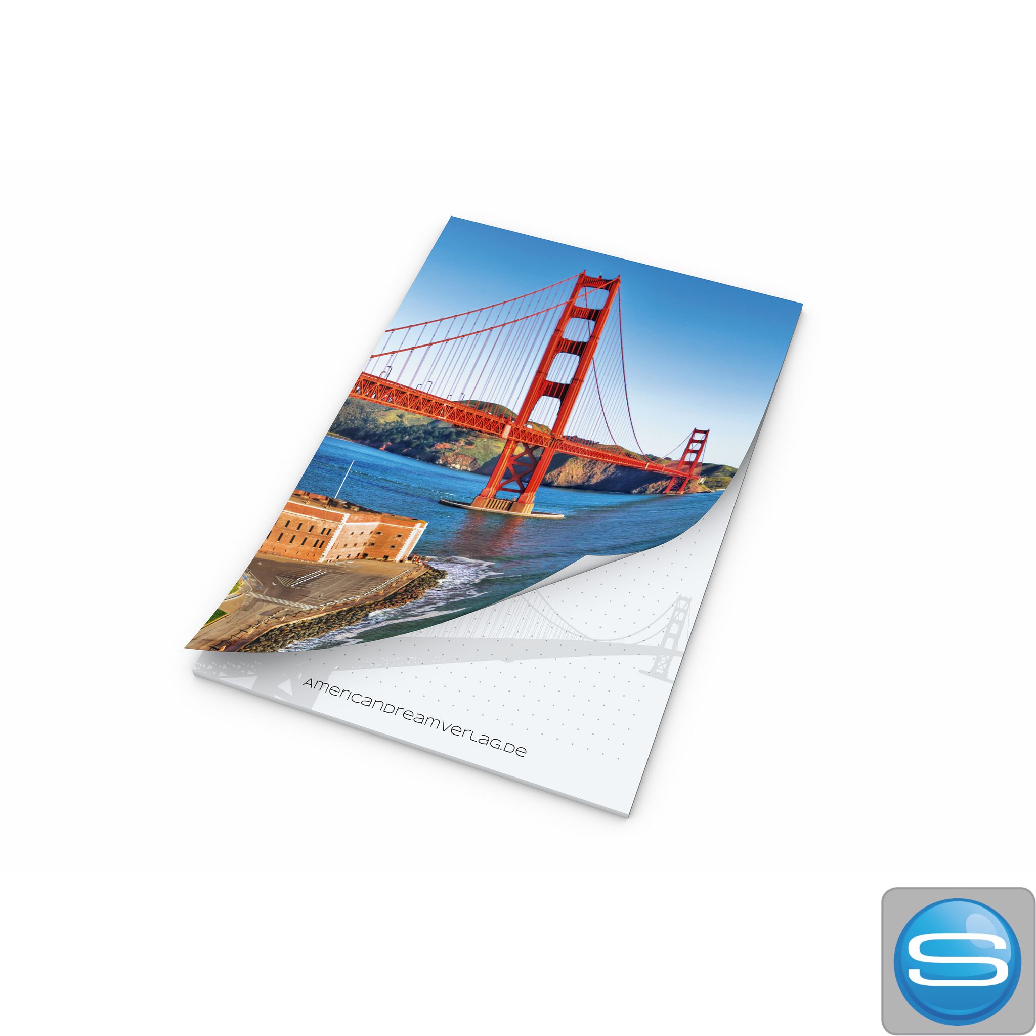 Schreibblock Cover Express DIN A4 mit individuellem Logodruck