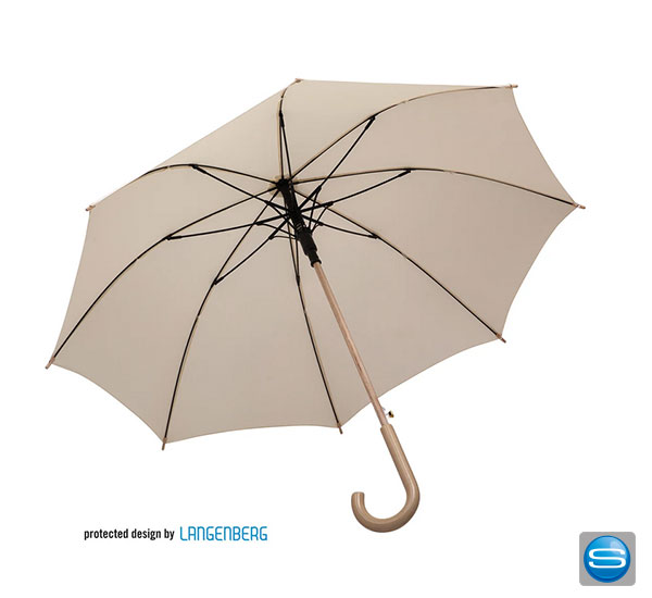 Regenschirm als Werbemittel mit Logo