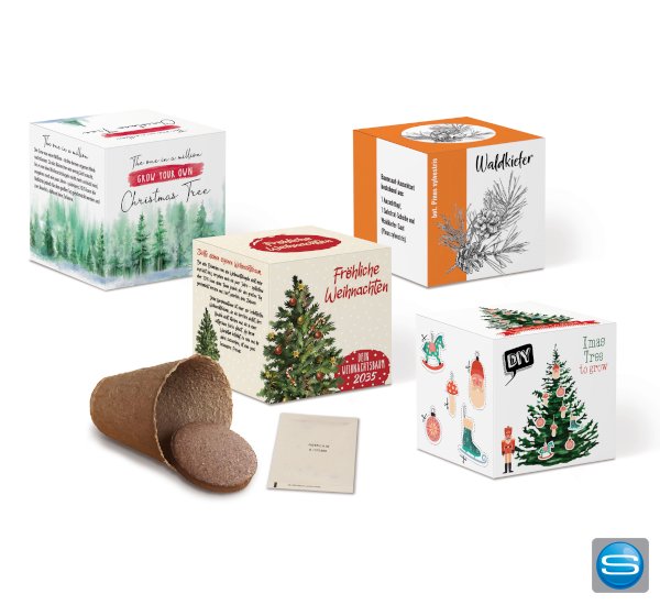 TREEme Baumsaatset als Werbeartikel zur Weihnachtszeit