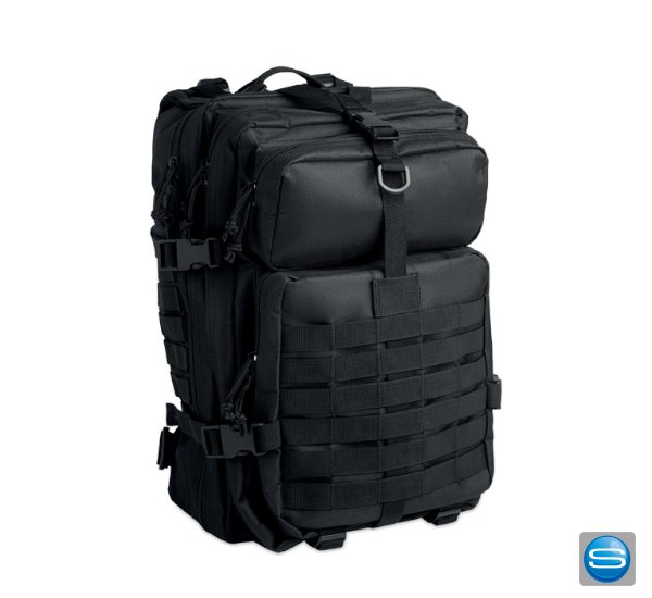 Outdoor-Rucksack aus 600D RPET mit Ihrem Logo