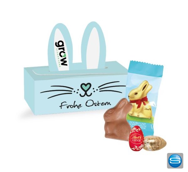 Lindt "Bunny" Box im individuellen Werbekarton