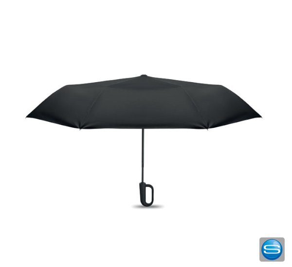 Automatik-Regenschirm aus RPET mit Ihrem Motiv