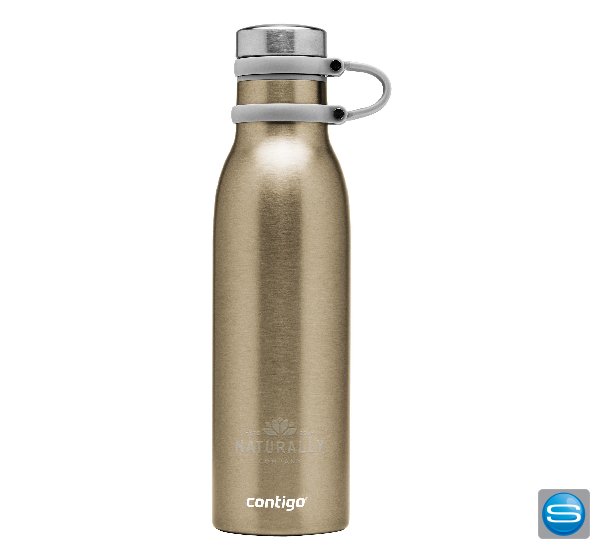 Contigo Matterhorn Metallic Trinkflasche mit Logo