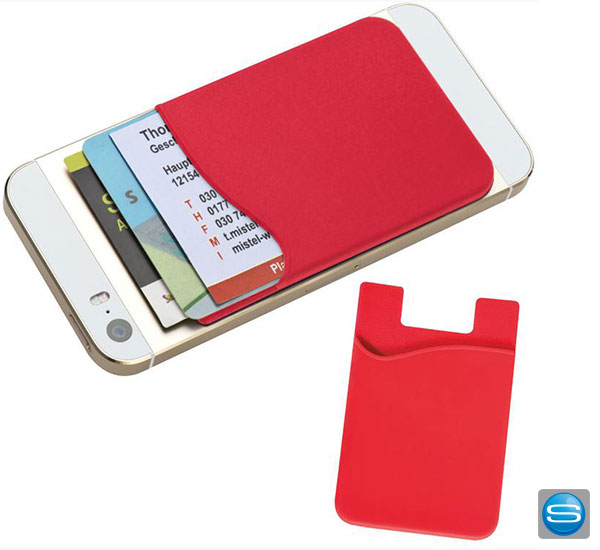 klebetasche-fuers-handy-bedrucken Silikon Kartenhalter für´s Handy mit Ihrem Logo bedrucken