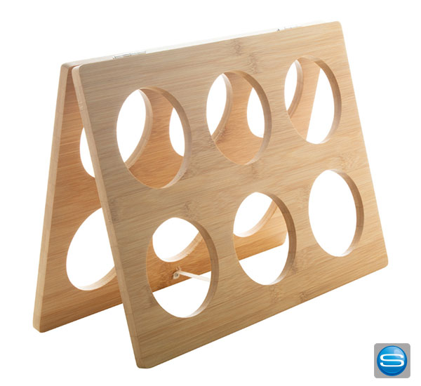 Weinregal mit Ihrem Logo veredelt Weinregal mit Ihrem Logo veredelt