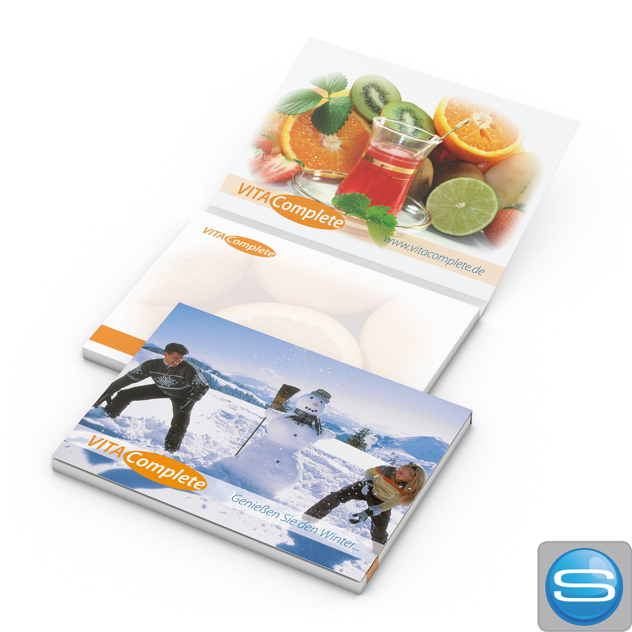 Haftnotizblock Softcover individuell bedruckbar