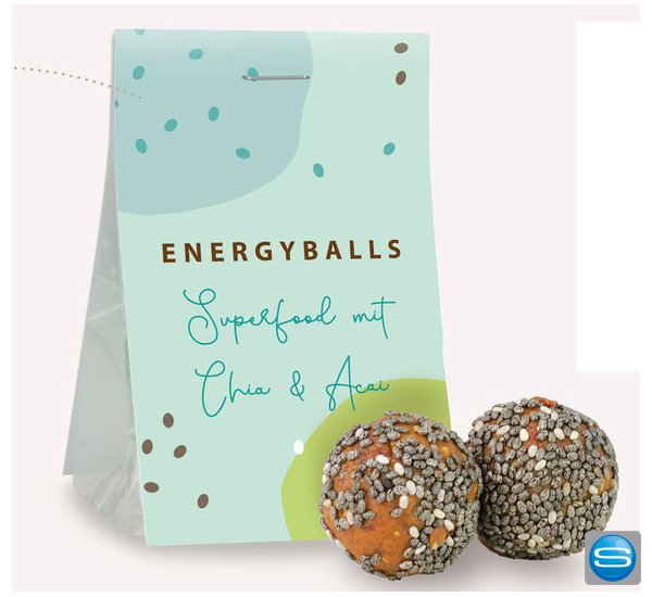 Energyballs in der Naschtasche als Werbegeschenk