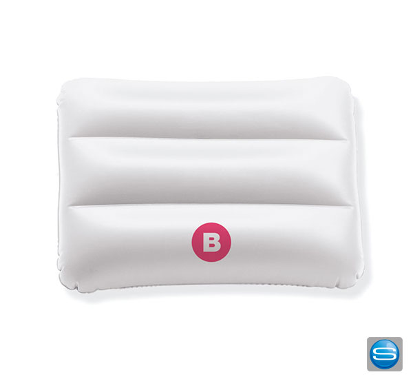 strandkissen-bedruckt Aufblasbares Strandkissen mit Ihrem Logo bedrucken