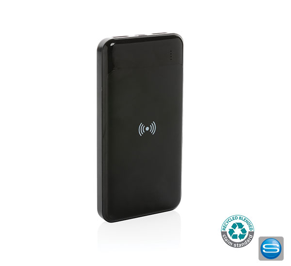 Wireless Powerbank aus Recyclingmaterial