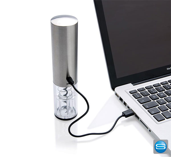 Elektronischer Weinöffner USB aufladbar als Giveaway