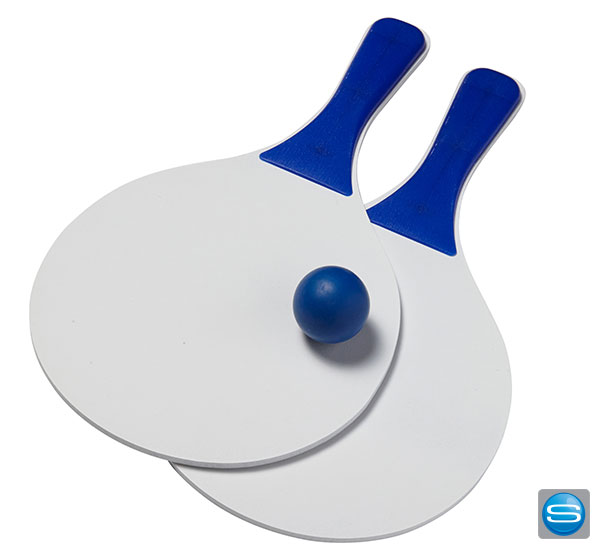 beachball-set-bedrucken Beachball Tennisspiel mit Bedruckung