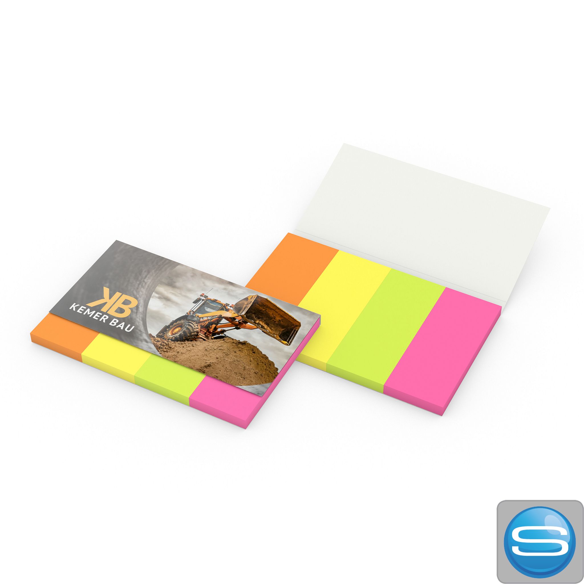 Haftmarker-Set Brillantmarker individuell bedruckt
