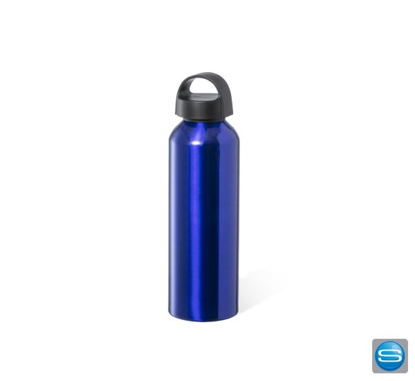 Trinkflasche aus Aluminium mit Logo