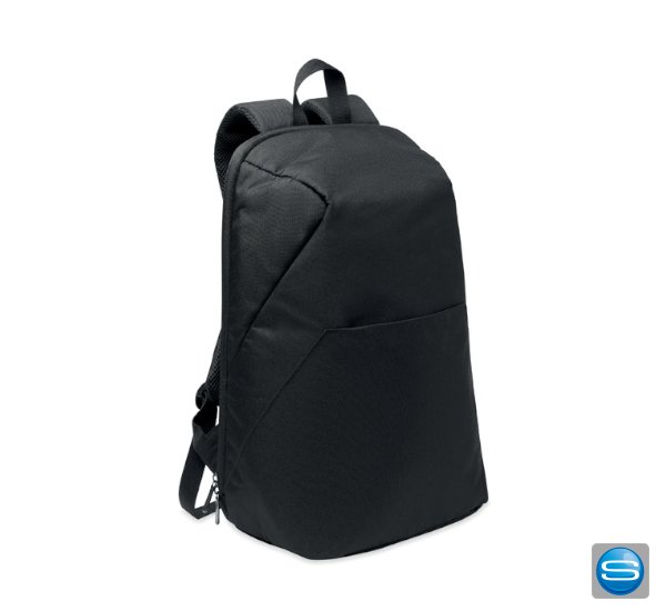 Diebstahlsicherer Laptop-Rucksack aus RPET mit Logo