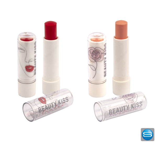 Farbige Lippenpflege mit eigenem Logo