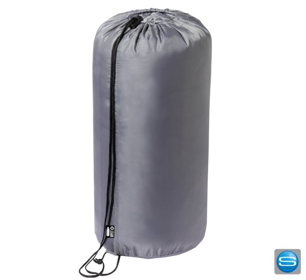 Schlafsack aus 190T RPET Polyester als Werbegeschenk