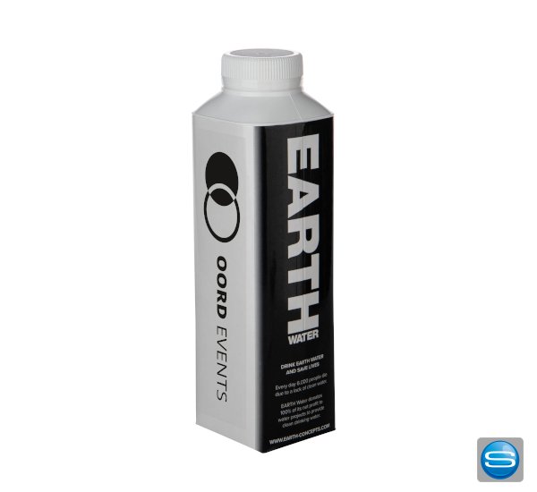 Wasser im Tetra Pak 500 ml als Werbeartikel für Messen und Events