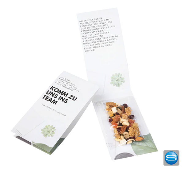 Brainfood in individuell gestaltbarer DIN-lang-Karte