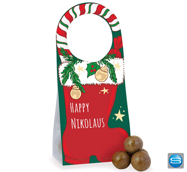 Türanhänger Nikolaus mit Ihrem Logo