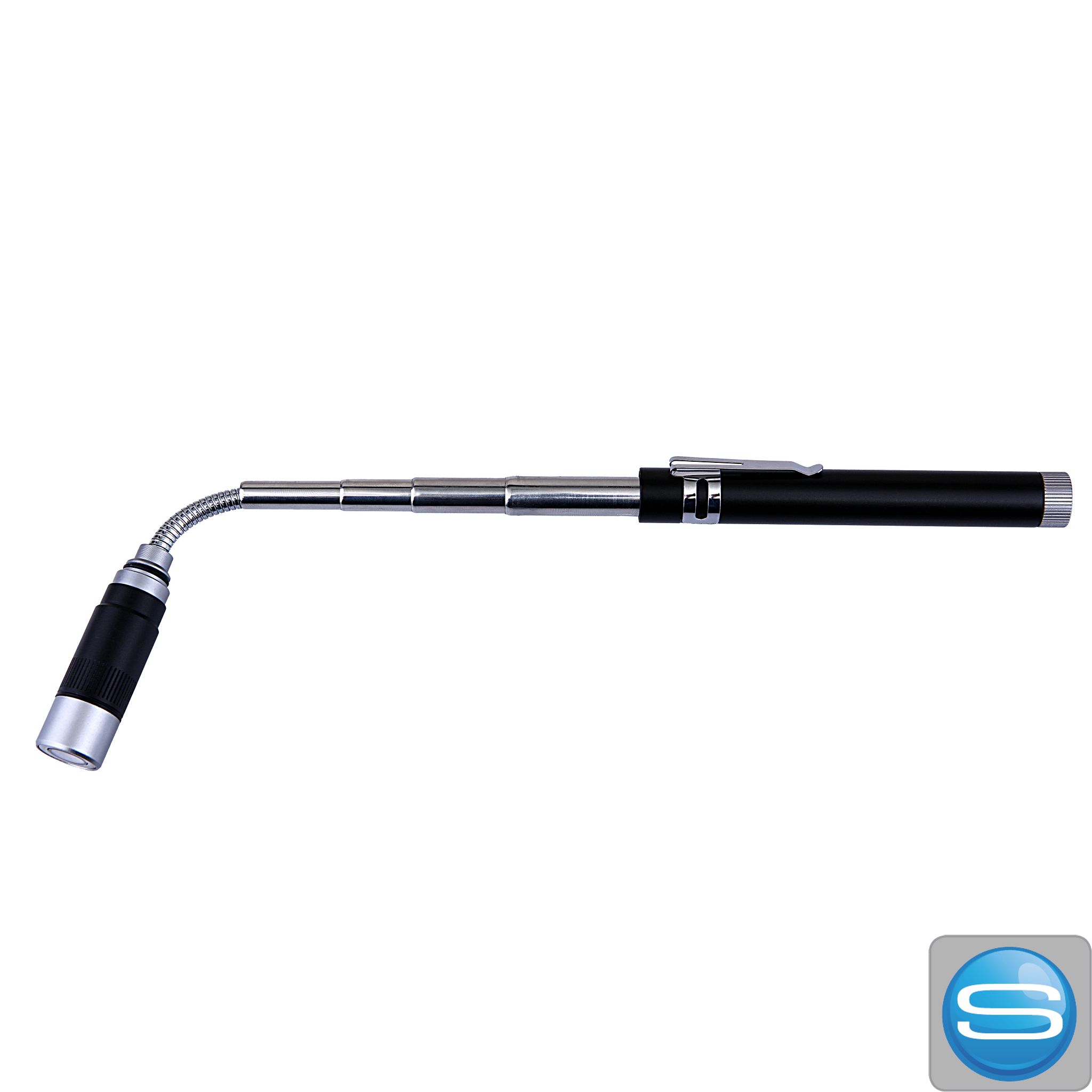 Teleskop-Taschenlampe mit Werbedruck