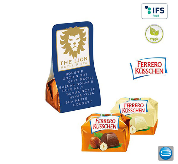 1er Ferrero Küsschen als Giveaway