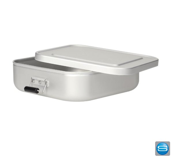 Lunchbox aus Aluminium als Werbeartikel