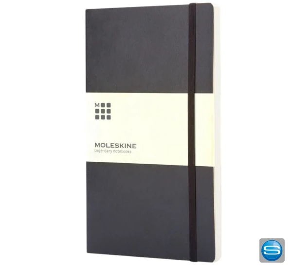 Moleskine Classic Softcover Notizbuch L mit Logoprägung