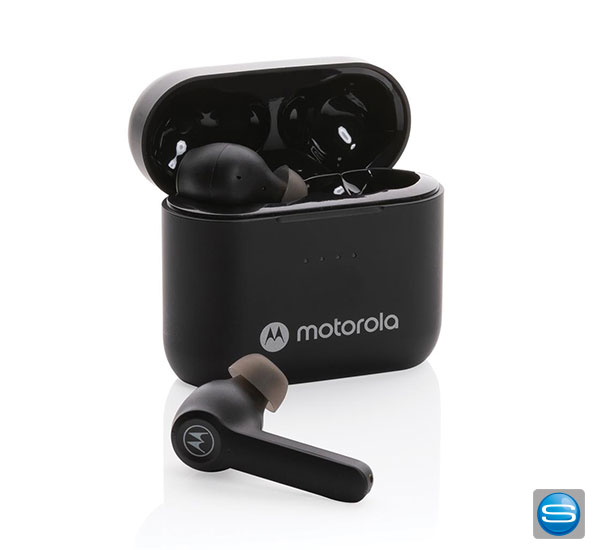 Motorola TWS MOTO Active Noise Cancelling Buds S mit Logo bedrucken