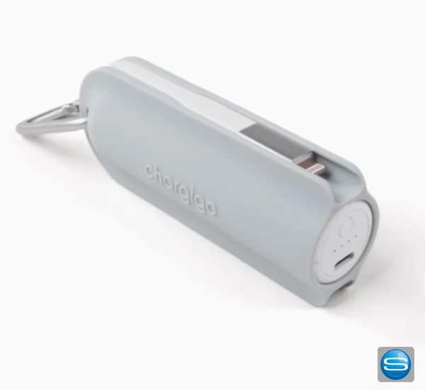 chargigo Power – Kompakte Powerbank mit Ladekabel als Werbemittel