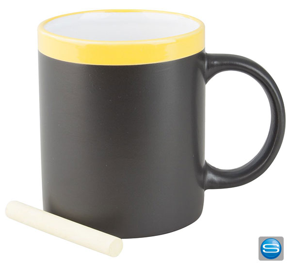 tasse-mit-bemalbarer-oberflaeche-und-kreide-gelb Tasse mit bemalbarer Oberfläche und Kreide