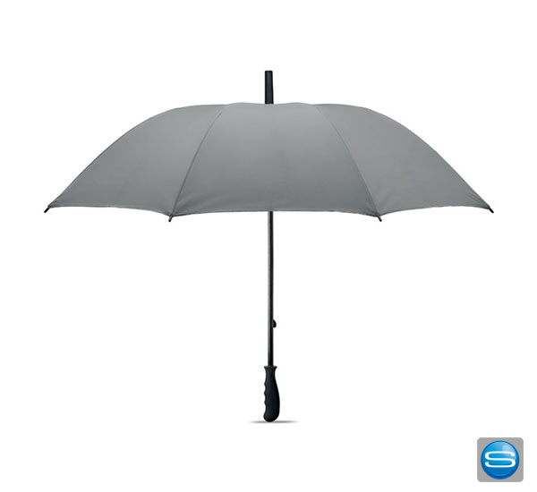 Reflektierender Regenschirm individuell mit Logo bedrucken