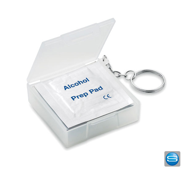 feuchte-tuecher-in-der-box-als-werbegeschenk Box mit 10 Reinigungstüchern als Werbegeschenk