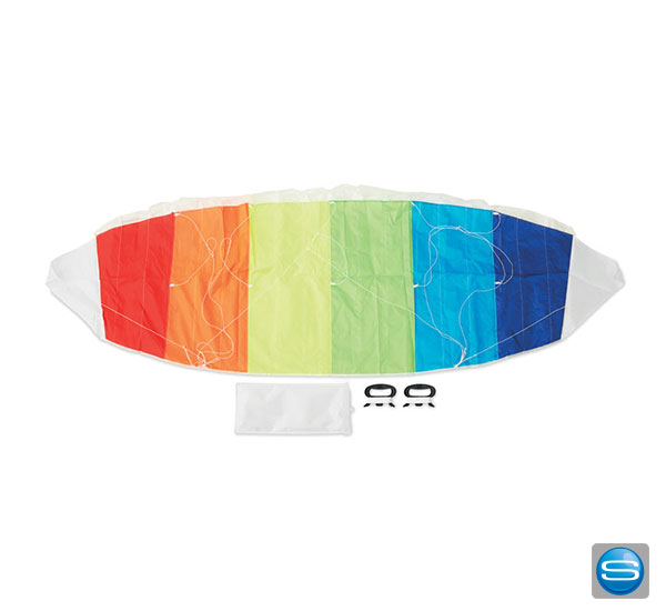 Lenkmatte in Regenbogenfarben mit Ihrem Firmenzeichen