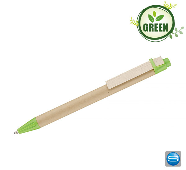 kugelschreiber-aus-pappe-mit-logo-bedrucken Kugelschreiber aus Pappe als Werbeartikel