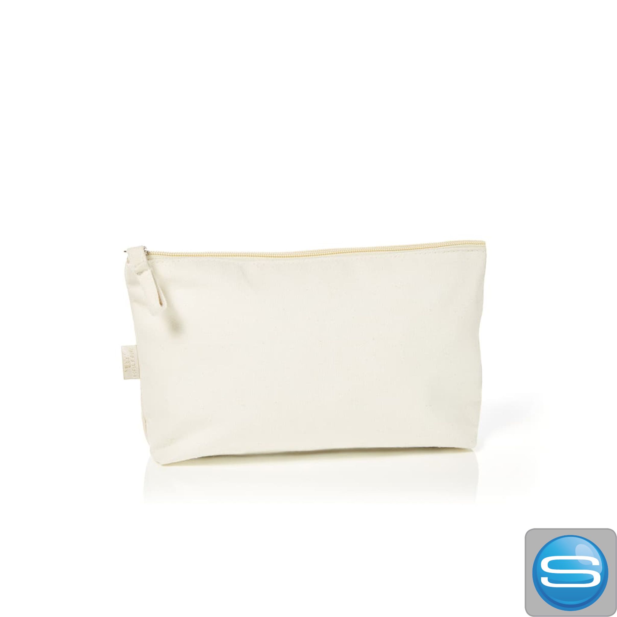 Reißverschluss-Tasche ORGANIC M von Halfar als Werbegeschenk