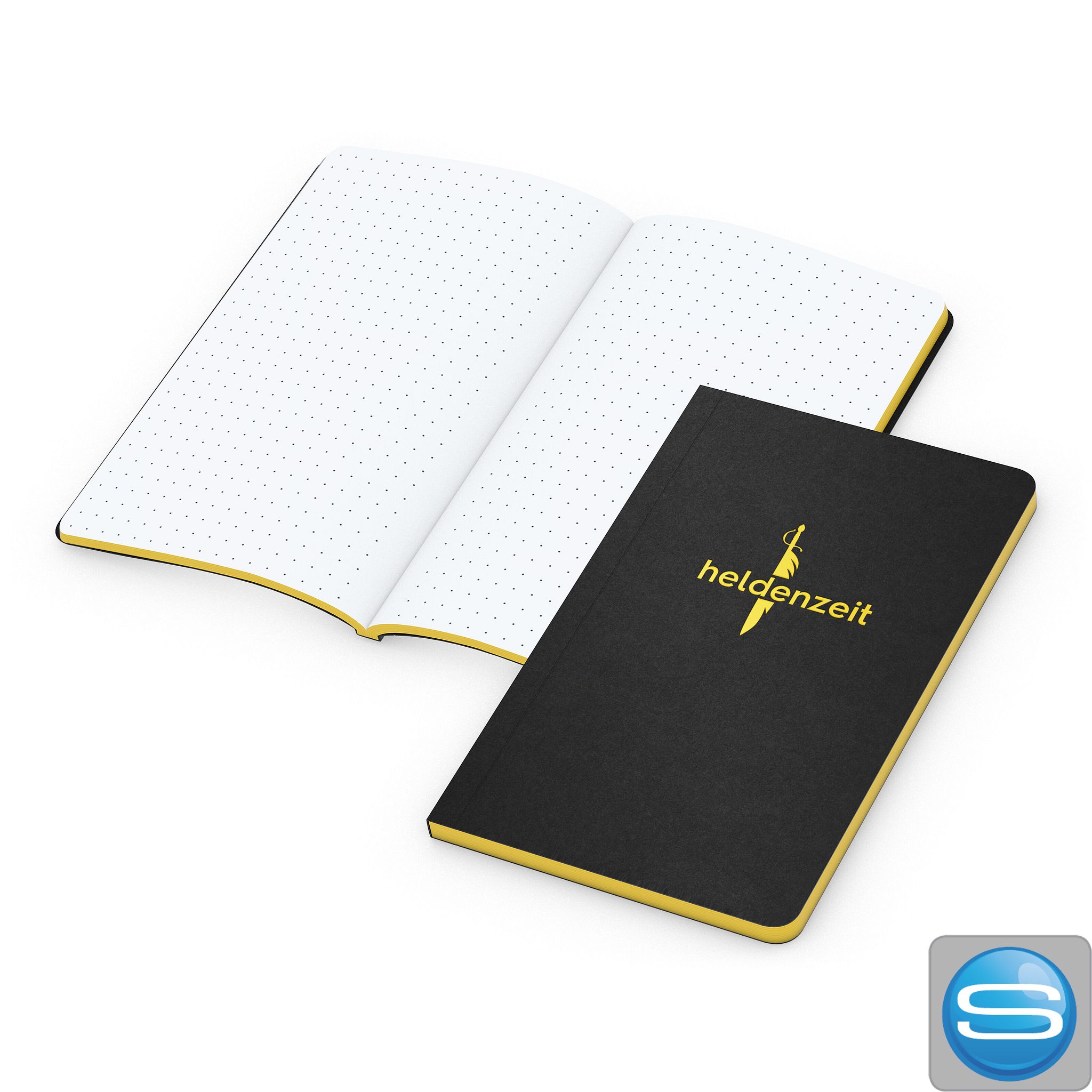 Tablet-Book Softcover Notizbuch mit individuellem Logo