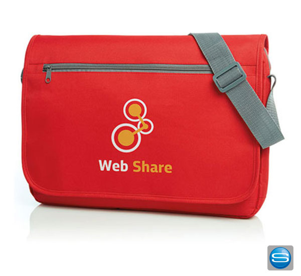 Halfar Notebook Tasche mit Trolleyaufnahme als Werbegeschenk bedrucken