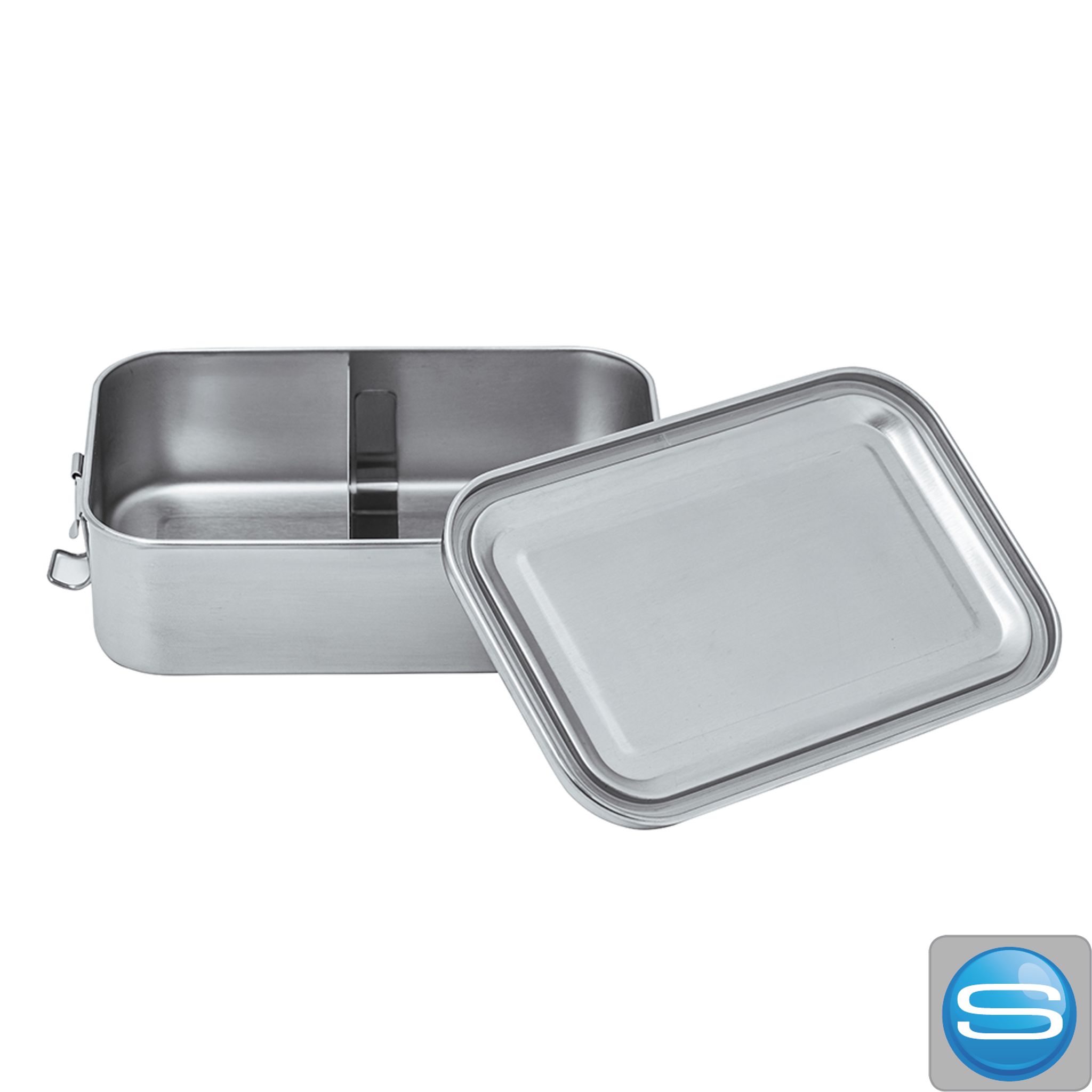 Vesperdose Steel 1.500 ml mit Werbedruck