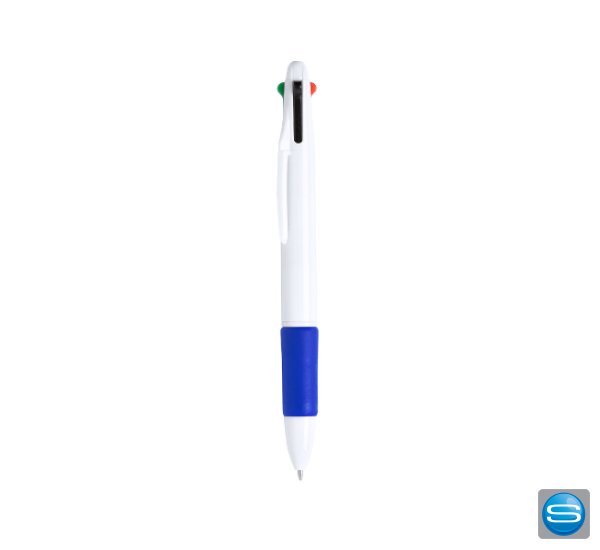 Vierfarbiger Kugelschreiber als Werbegeschenk Vierfarbiger Kugelschreiber als Werbegeschenk