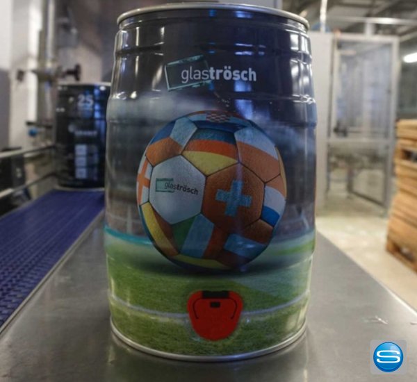 Bierfass 5L als individuelles Werbegeschenk für Events