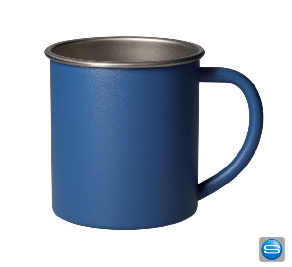 Edelstahlbecher mit Logogravur