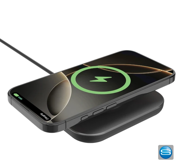 Magnetisches 25W Wireless Ladegerät mit Logodruck als Werbegeschenk