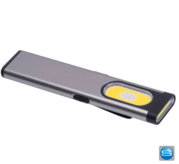 Wiederaufladbare LED-Taschenlampe mit Logo