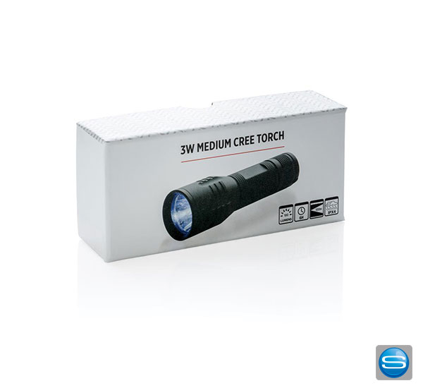 3W Cree Taschenlampe als Werbegeschenk
