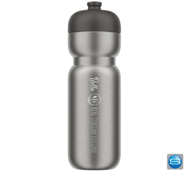 Mepal Pull 800 ml Edelstahl Sportflasche individuell bedruckbar 