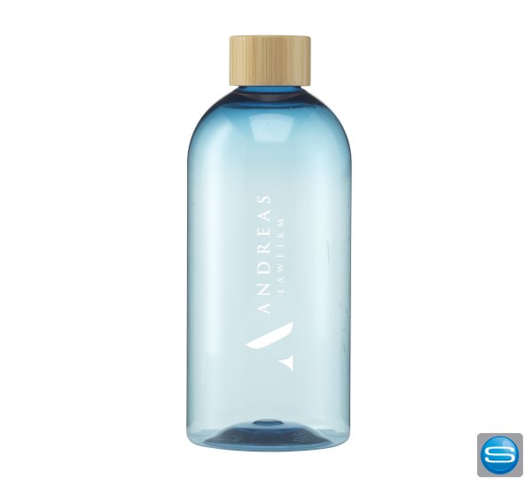 Trinkflasche aus Ozeanplastik als Werbemittel