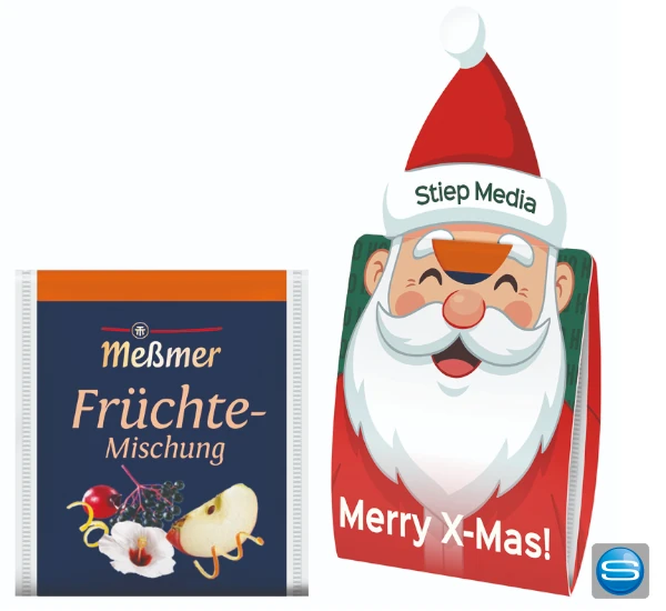 Tee-Briefchen Tee Amo mit Weihnachtsmann