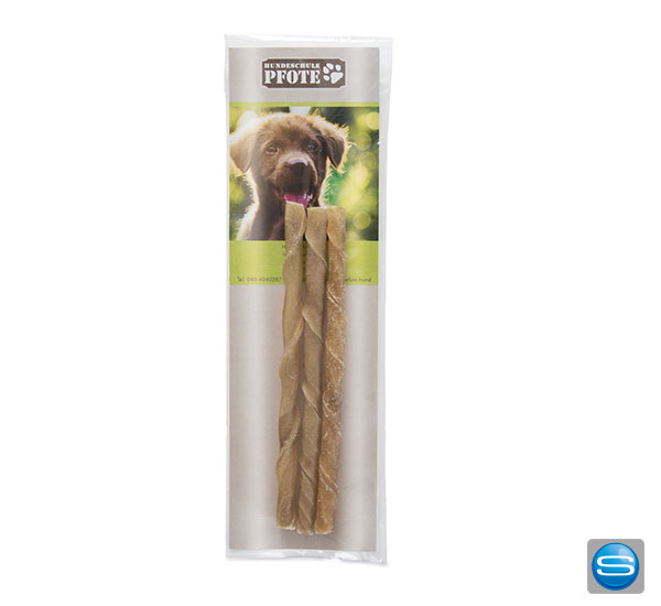 kaurollen-pack-als-werbegeschenk Hunde Kaurollen als individuelles Werbegeschenk bedrucken